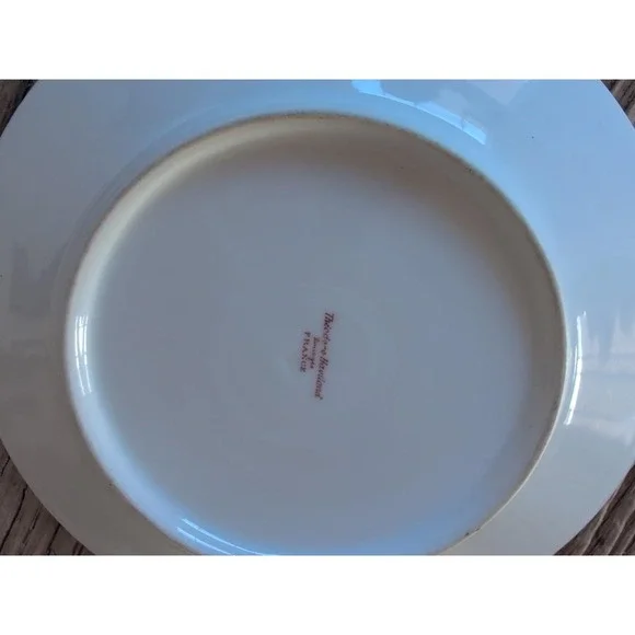 Vintage Theodore Haviland Limoges France Belfort Salad Dessert Bread Plate 3 Pcs - Picture 11 of 14